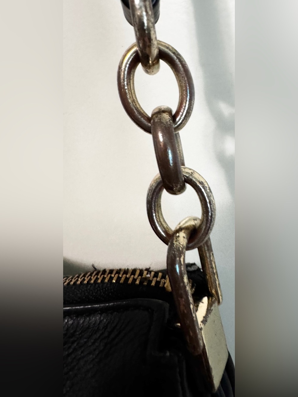 Kate Spade New York Black Pebbled Leather Crossbody Bag Adjustable Strap - Picture 15 of 16
